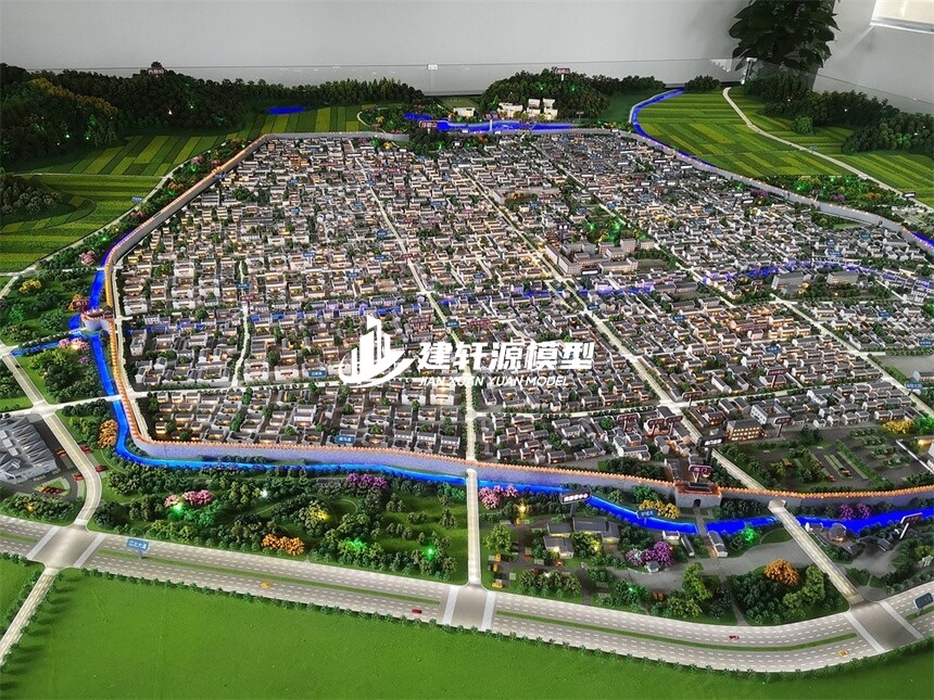 君山城市规划模型