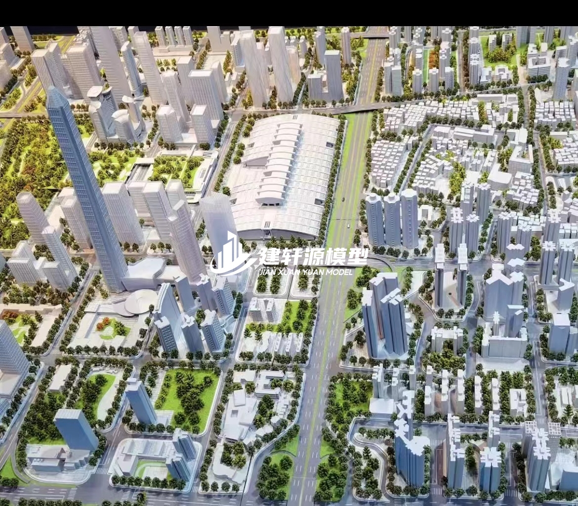 君山城市规划模型