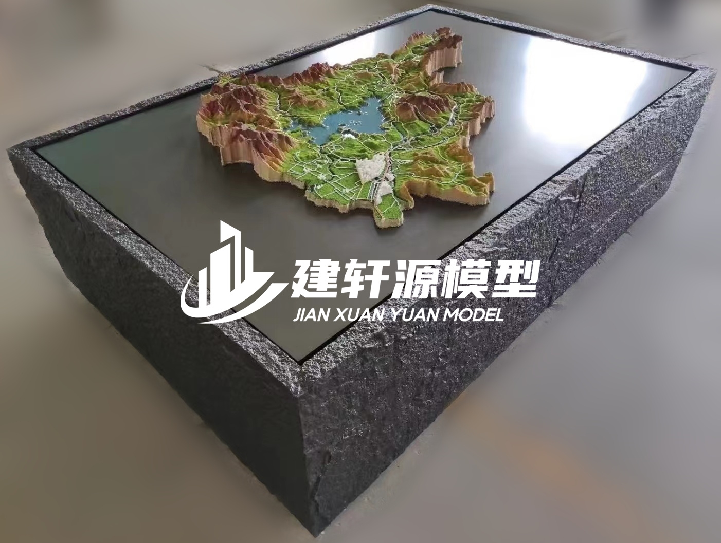 君山地貌模型制作